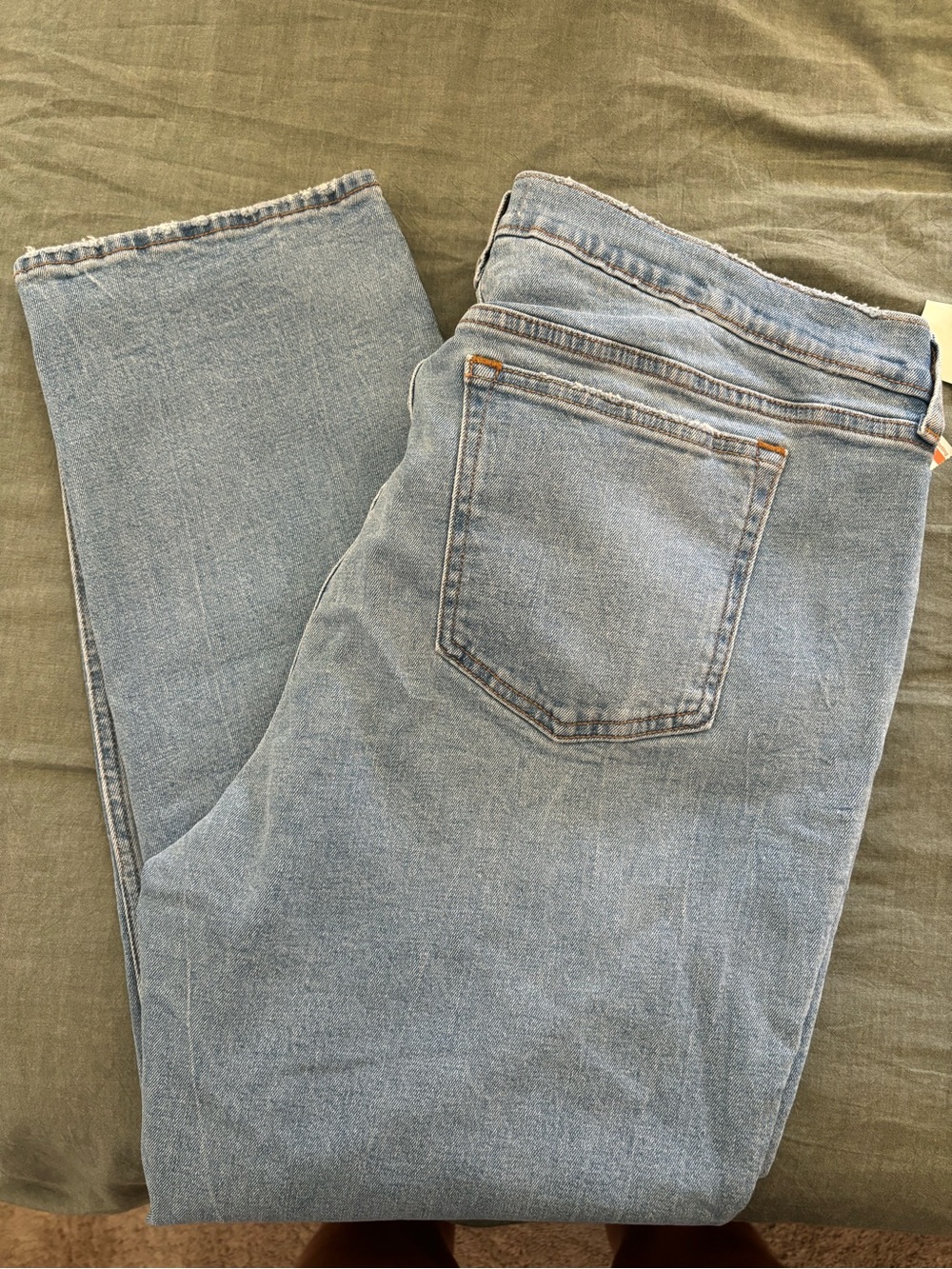 NWT Abercrombie and Fitch The Ankle Straight Maternity Jeans - Picture 5 of 5